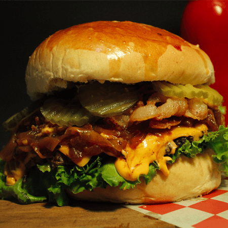 Hamburguesa Bacon Cheese