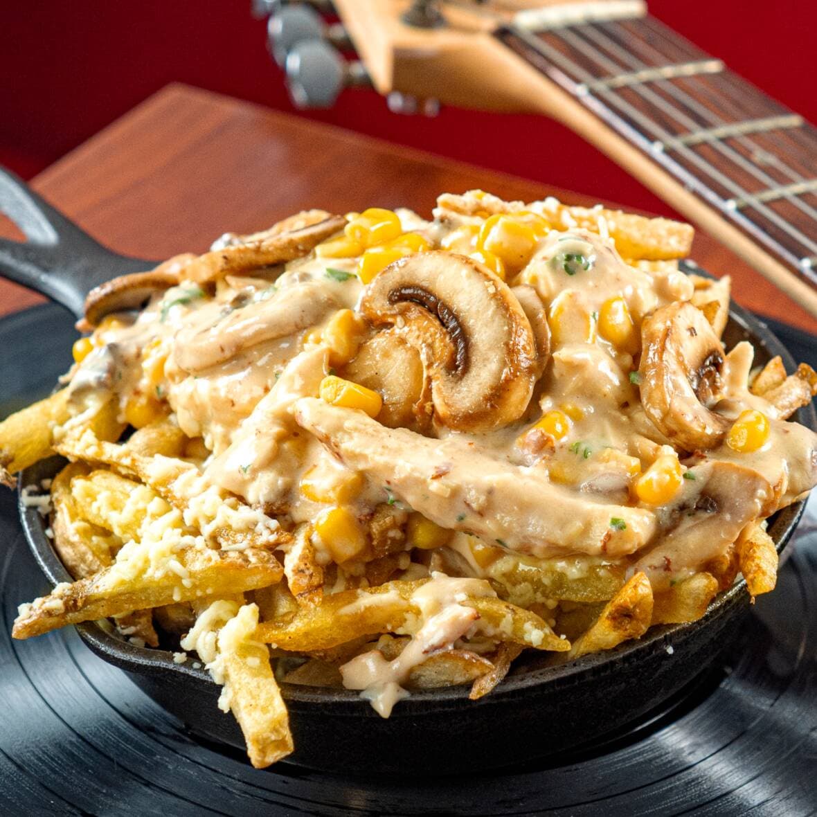 Champis Paradise (Pollo y Champiñones)