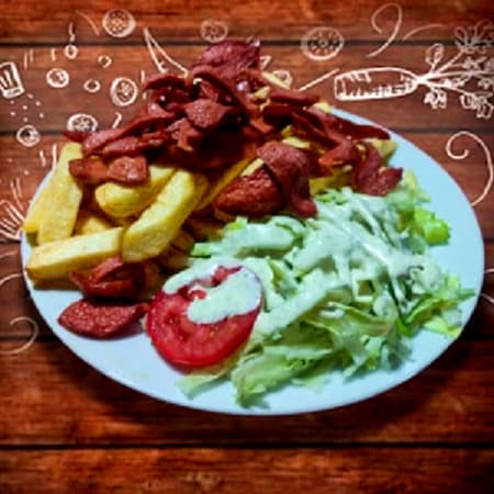 Salchipapa
