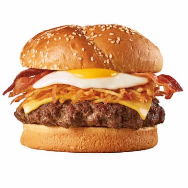 WAKE AND BACON BURGER