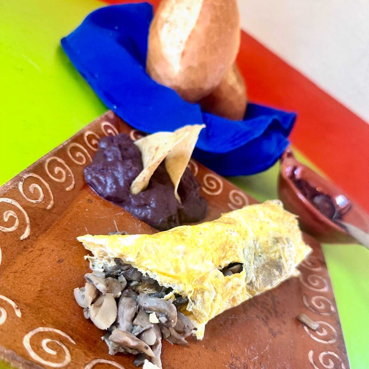 Omelettes de Hongos (setas)