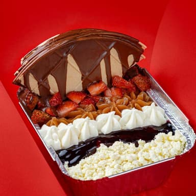 Choco Nachos con Fresa
