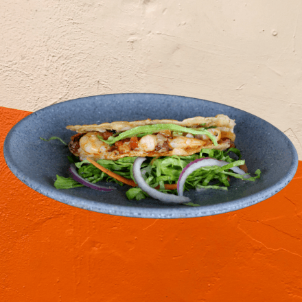 Quesadilla de camarón