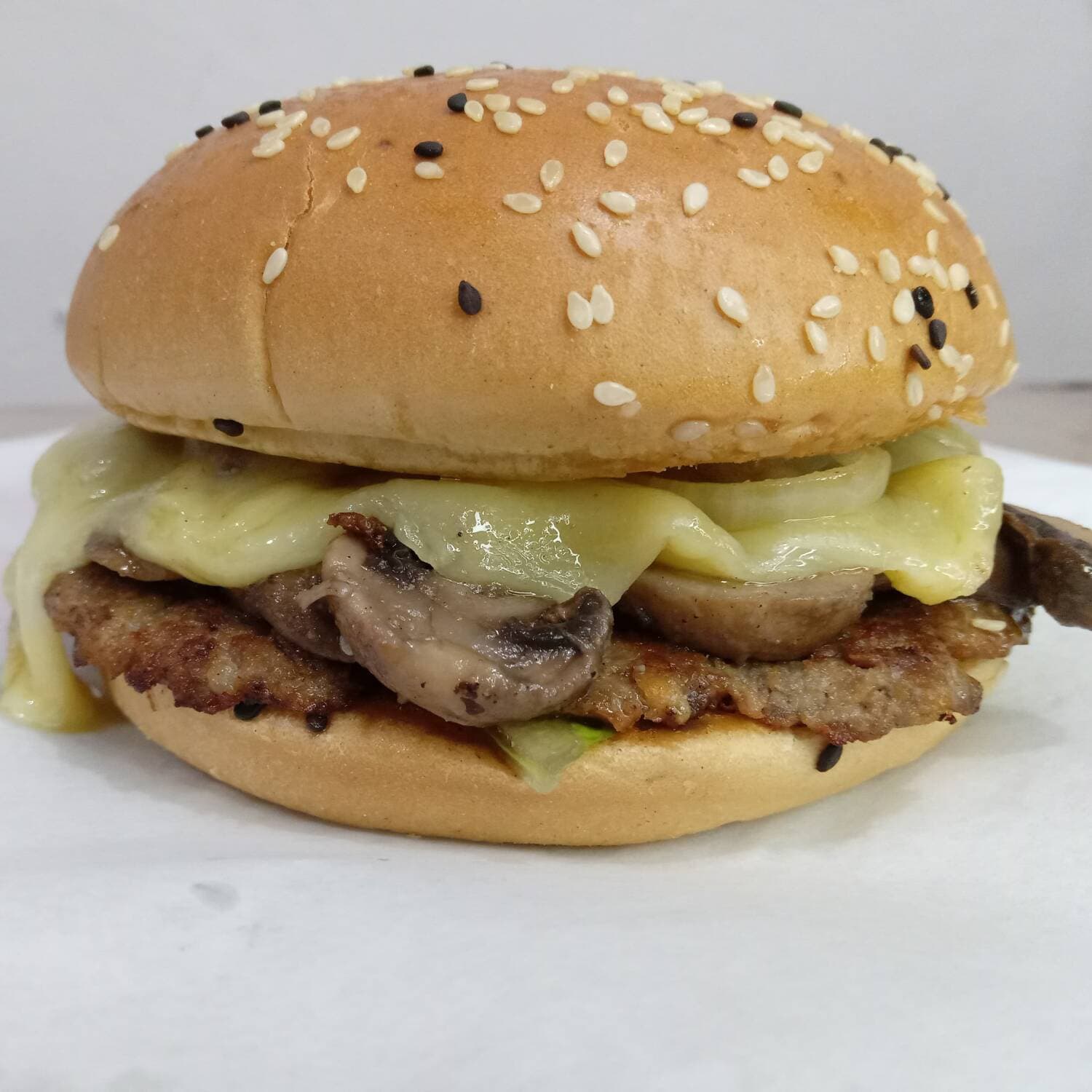 Hamburguesa Champiñones