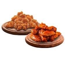 Alitas más Boneless (Medio y Medio)