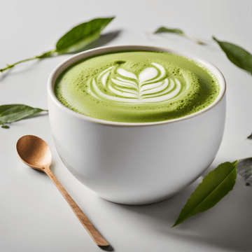 Latte Caliente de Matcha