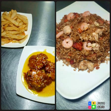 Combo Personal -Arroz Chino con Pollo a la Naranja