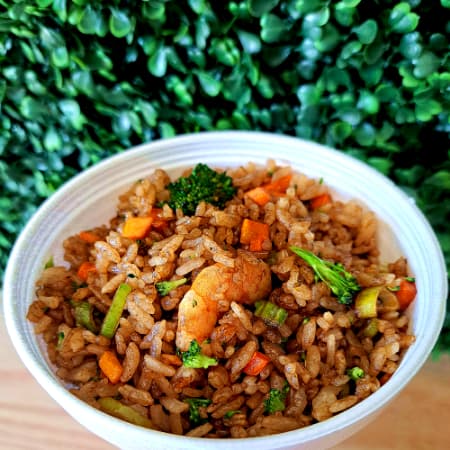 Arroz Frito (con Pollo, Camarón o Arrachera)