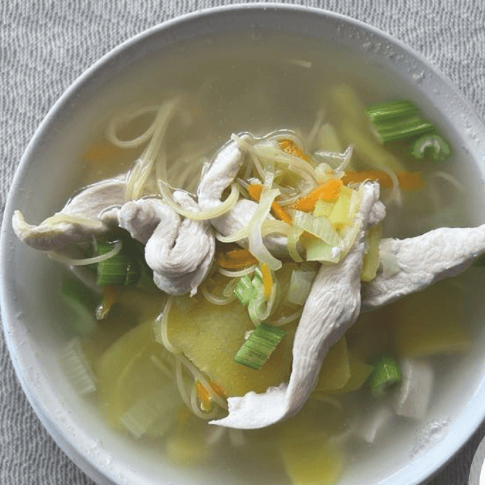 Sopa Dieta Pollo con Verduras