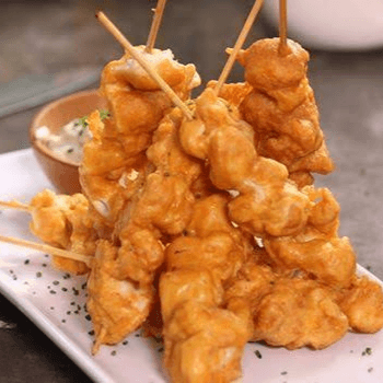 Brochetas Acadia (pollo)