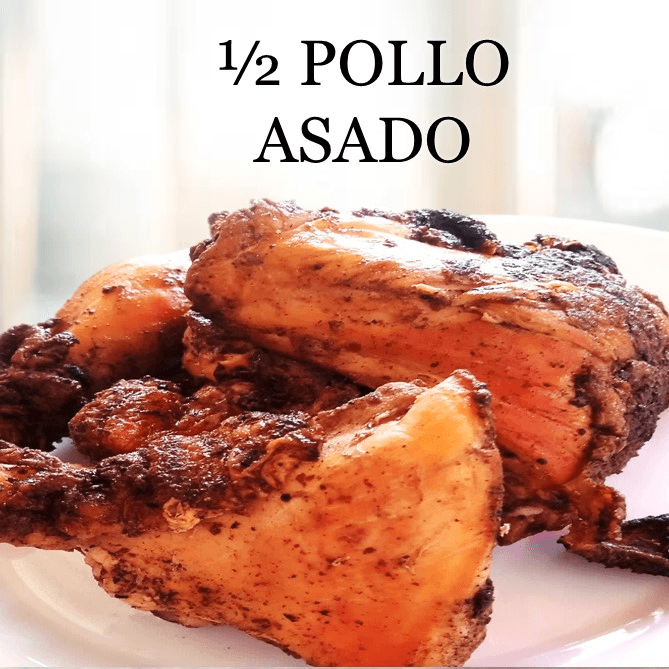 1/2 Pollo Asado (4 Piezas)
