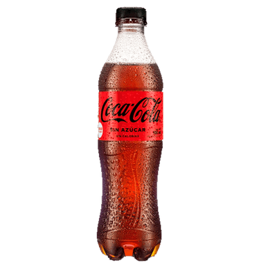 Gaseosa Coca Cola Zero 500 Ml