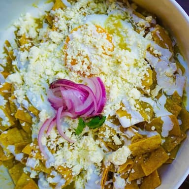 ORDEN CHILAQUILES SENCILLOS