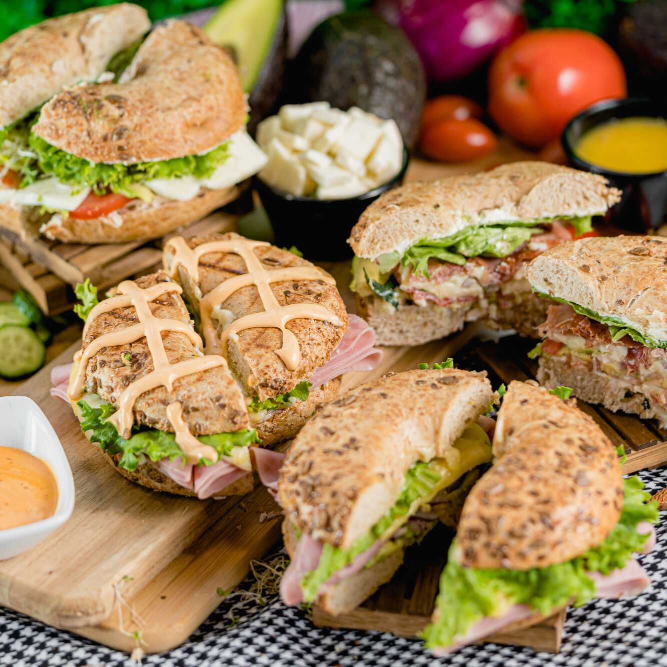 Bagel de Pollo Natural