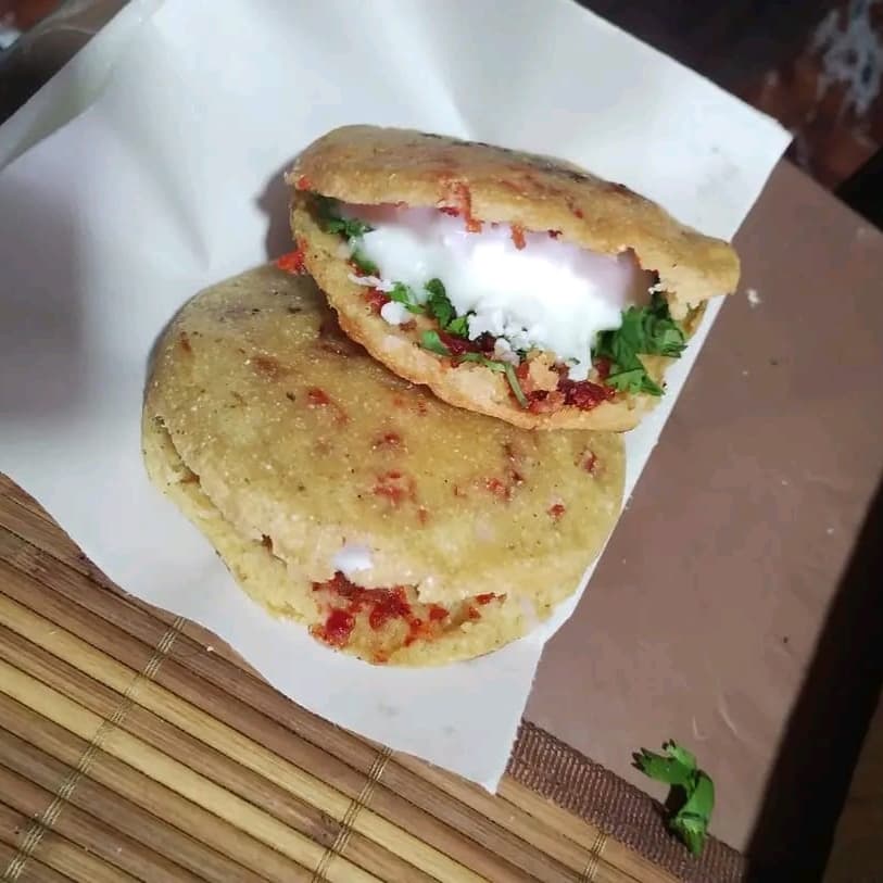 Gorditas Michoacanas de Frijoles del Rancho con Qu