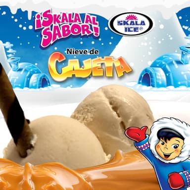 Helado de Cajeta  5 Litros