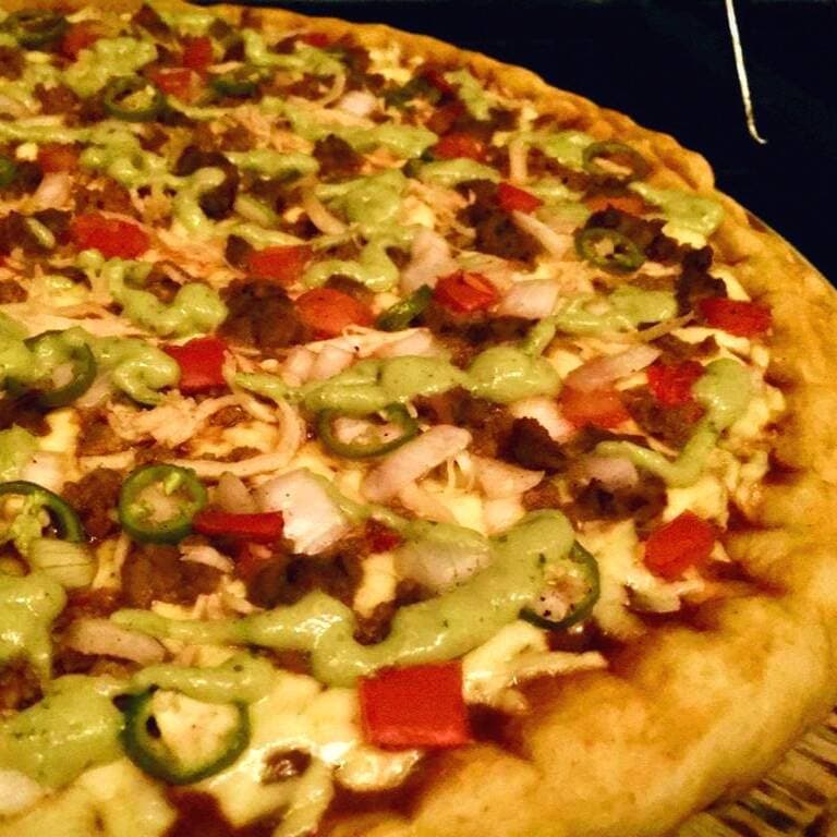 Combo mexicano Pizzas Mexican steak