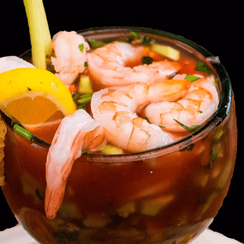 Coctel Copa Globo de Mariscos