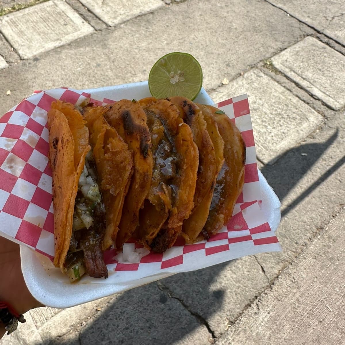 Taco Barbacoa Dorado