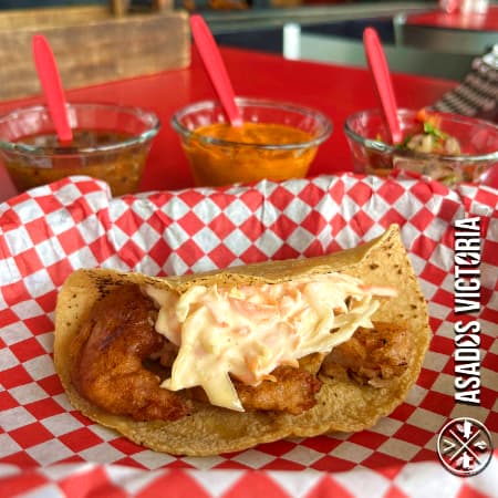Taco de camarón