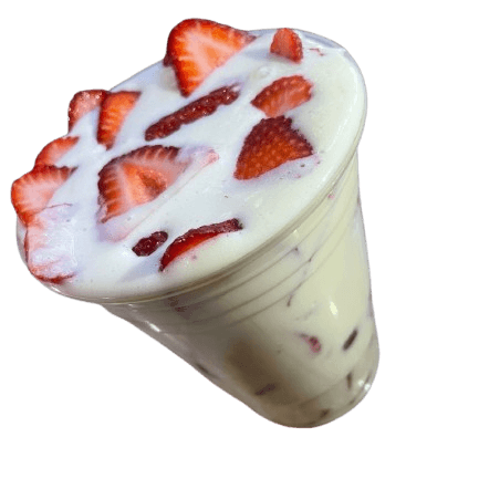 Fresas con crema
