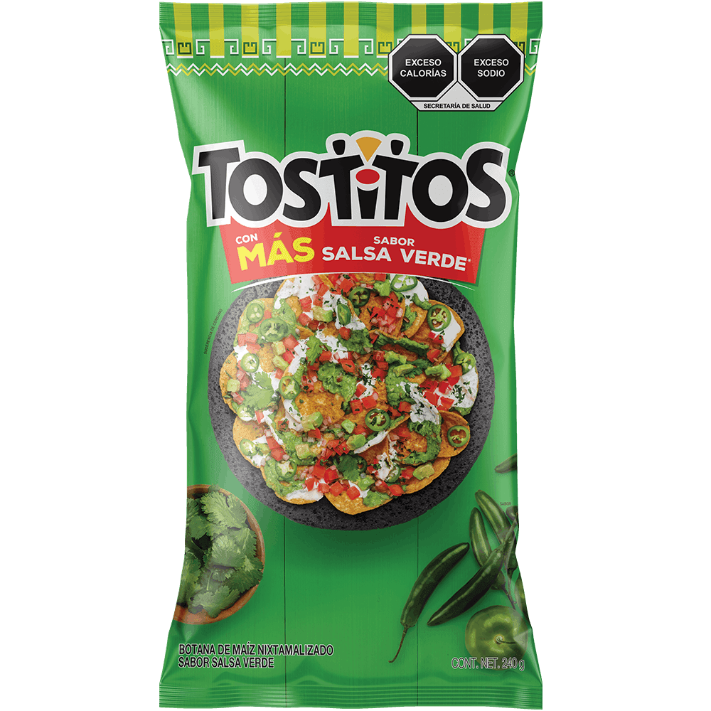 TOSTITOS SALSA VERDE 240GR