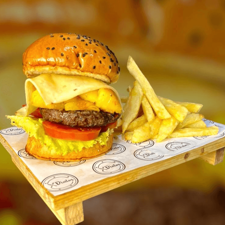 Hamburguesa Hawaiana