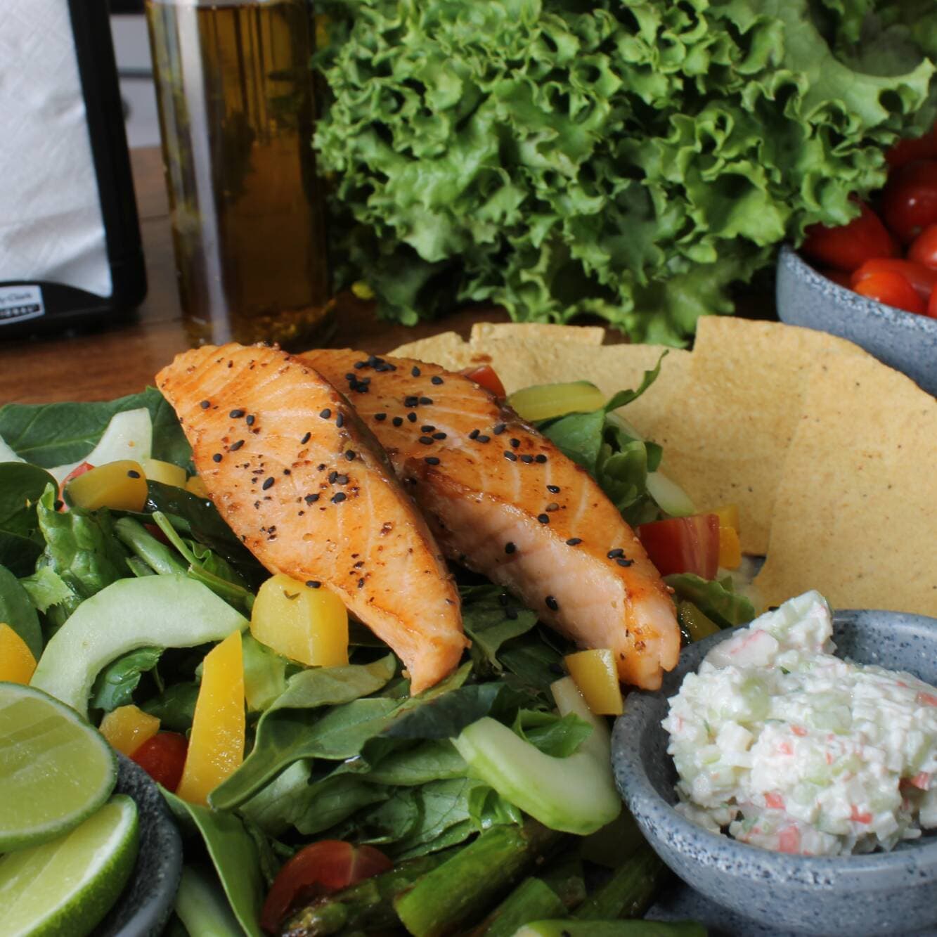 Ensalada Salmón