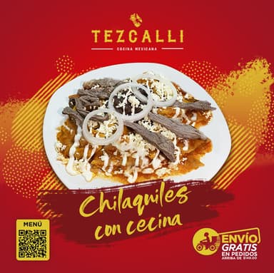 Chilaquiles Con Cecina