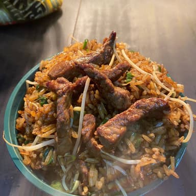 Arroz con Carne Medio