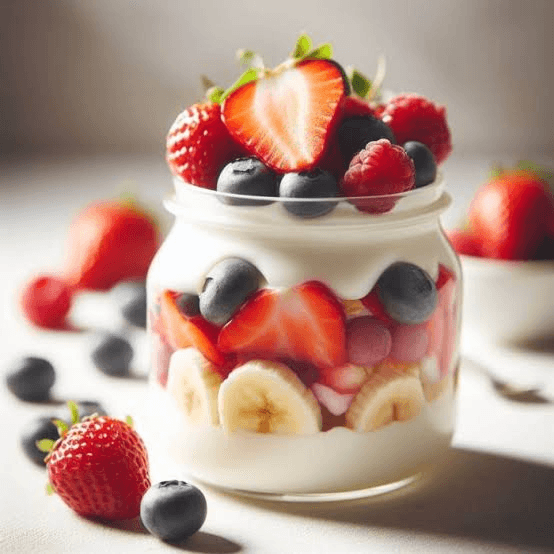 BOWL DE FRUTA YOGURT GRIEGO