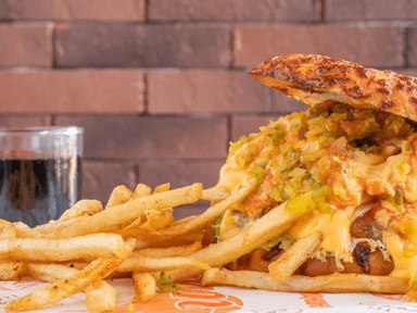 Cheesyfries Burger
