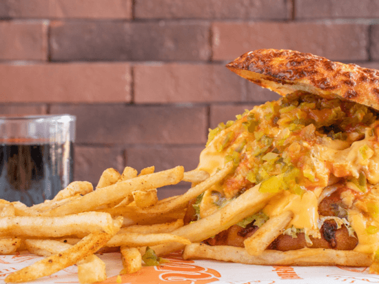Cheesyfries Burger