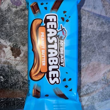Chocolate MR BEAST FEASTEBLES PEANUT BUTTER 35gr