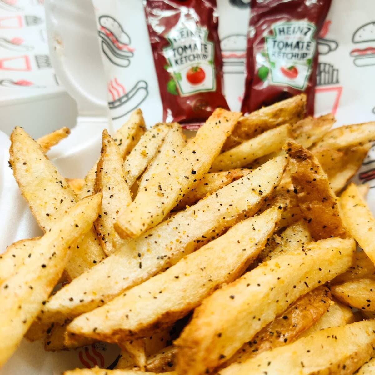 Papas a la Francesa Medianas