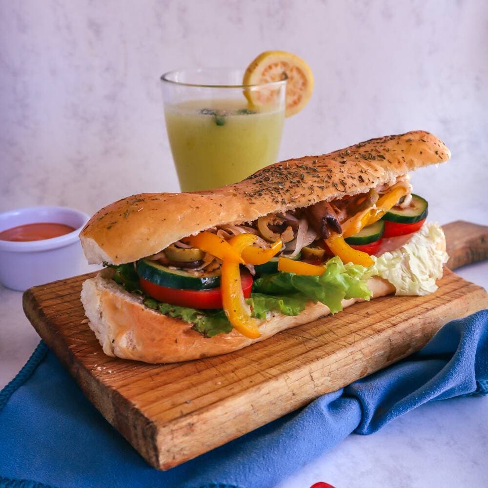 Baguette Vegetariano Clásico ¡Nuevo!