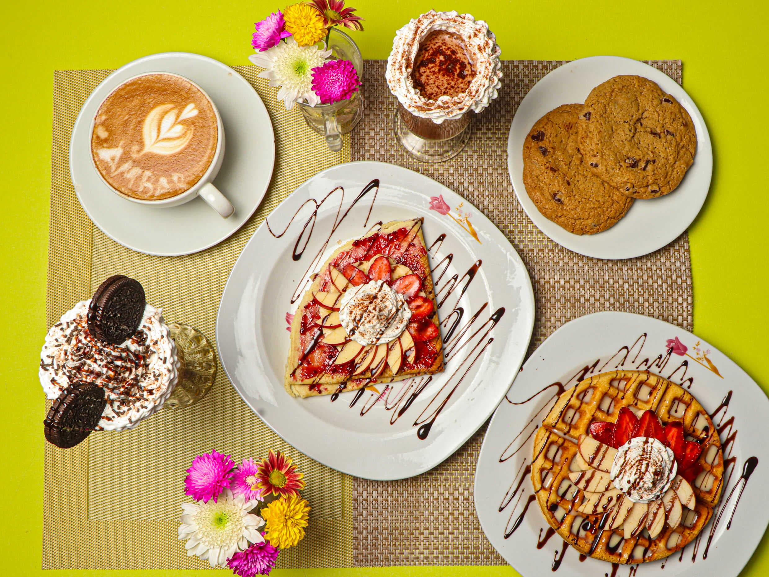 CAFÉ ÁMBAR Crepas y Waffles