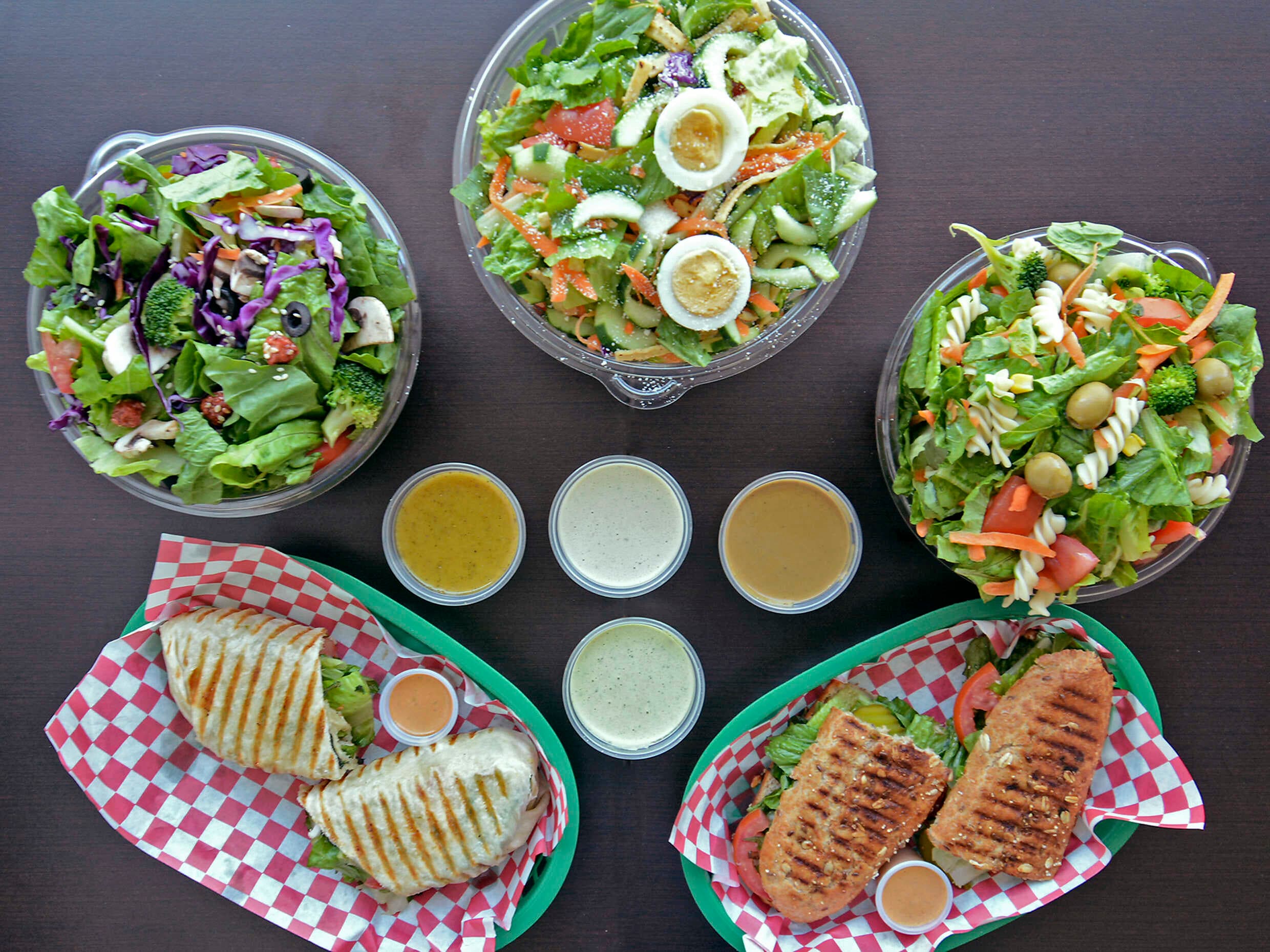 Happy Green Day - Salads in Box