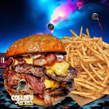 ASADA BURGER CON FRANCESA