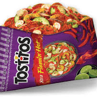 Tostinachos Flaming hot ESpeciales