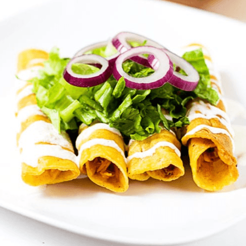 Combo Flautas de Marlín con Consomé