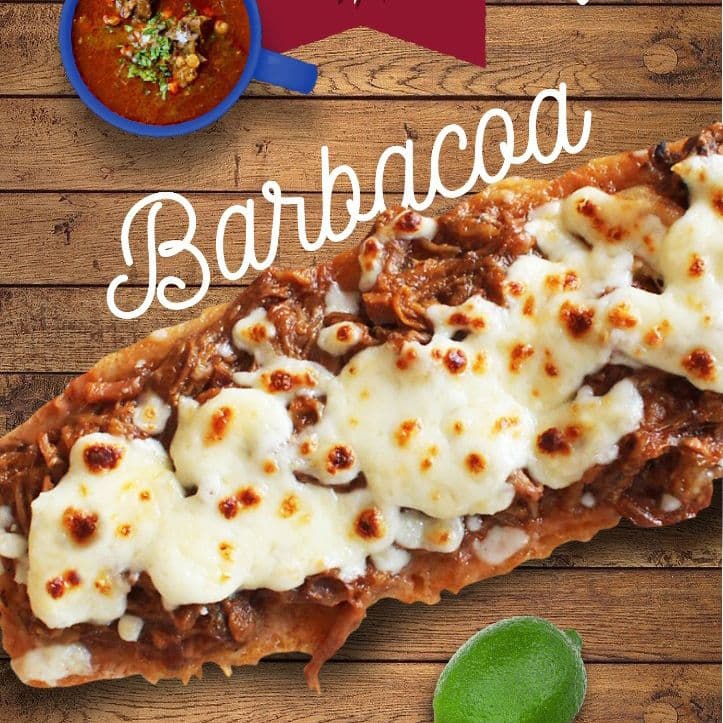 MOLLETE DE BARBACOA