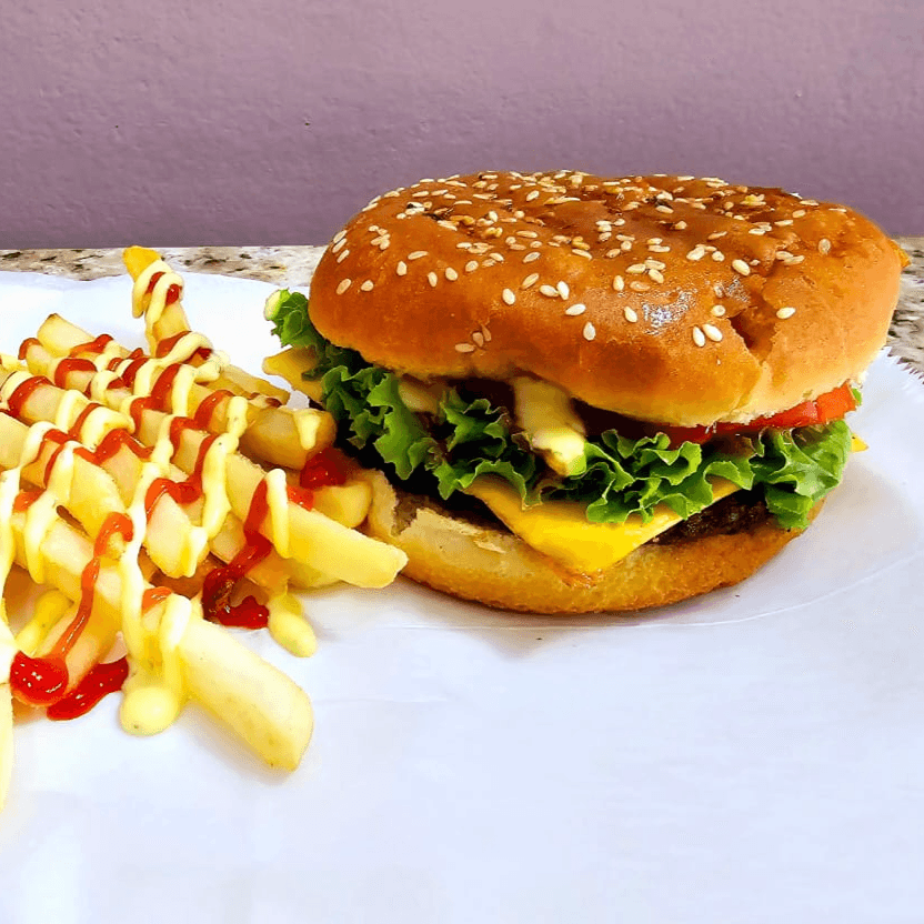 HAMBURGUESA SENCILLA