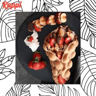 Bubble Waffle Chocolate