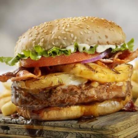 Hamburguesa Hawaiana