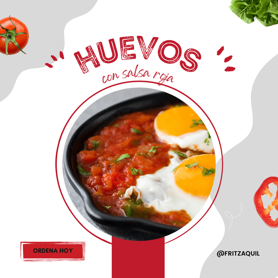Huevos en Salsa Roja