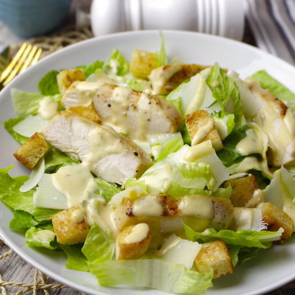 Ensalada Cesar con pollo