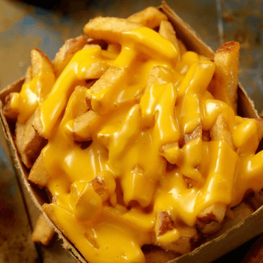 Papas con queso ‼️