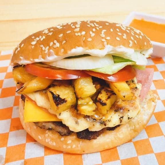 Hamburguesa Hawaiana