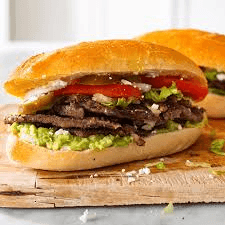 Torta la Especial Asada Combo